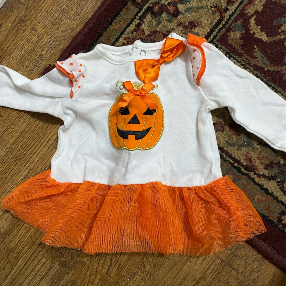 Trick or treat top only so cute with black leggings